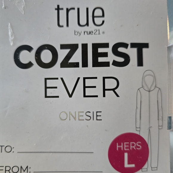 Rue21 Cozy Blue and Pink Kids Pajama Set - Picture 3 of 6